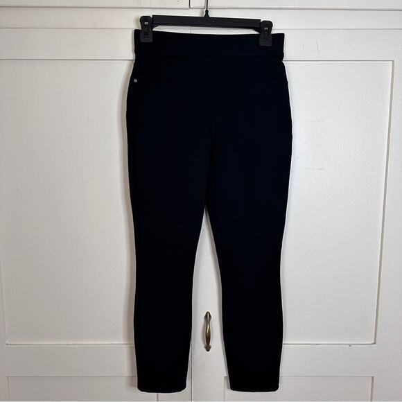 Spanx Perfect Ponte 4-pocket Leggings In Black Small - Picture 2 of 7